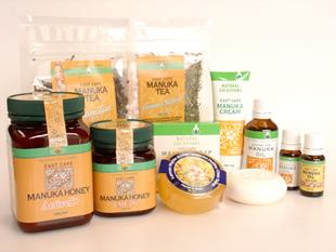 Natural Solutions East Cape Manuka Oil product range